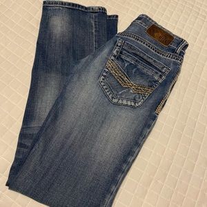 Mens BKE Bootleg Aiden Jeans